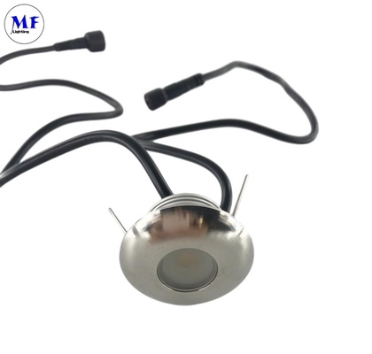 1W LED Garden Floor Light Inground IP67 Waterproof Mini LED Underground Floor Deck Spot Lights