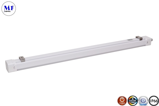 160lm/W  LED Triproof Light Years IK08 with Emergency Sensor For Indoor Warehouse
