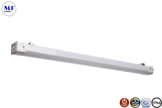 160lm/W  LED Triproof Light Years IK08 with Emergency Sensor For Indoor Warehouse