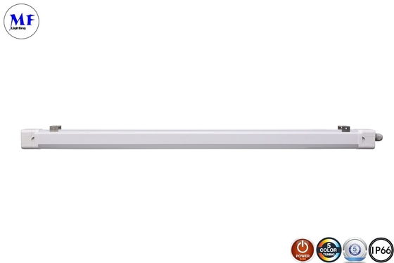 160lm/W  LED Triproof Light Years IK08 with Emergency Sensor For Indoor Warehouse