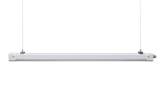 160lm/W  LED Triproof Light Years IK08 with Beam Angle120 DegreeEmergency Sensor For Indoor Warehouse