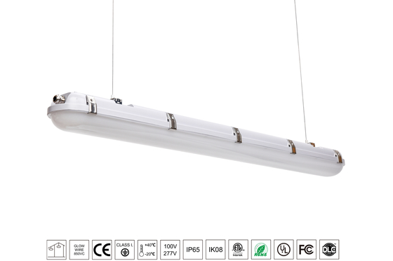 60W Viewing Angle120 Degree 5 Years Warranty IP65 LED Tri-proof Light For Warehouse Parking Lot