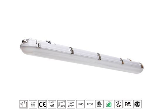 60W Viewing Angle120 Degree 5 Years Warranty IP65 LED Tri-proof Light For Warehouse Parking Lot