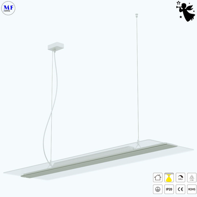 60W IP20 3 Years Warranty LED Panel Pandent Light With PMMA Light Guide Panel For Offices Meeting Room