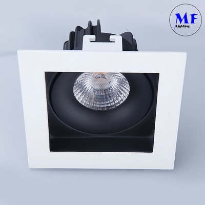 10W/7W/8W IP54 Square LED Down Light Spot Light Ceiling Down Light  Anti Glare CRI93 For Homeuage