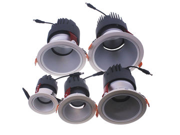 Adjustable / Fixed Head 36W Anti glare ceiling spotlights 24° 38° Beam