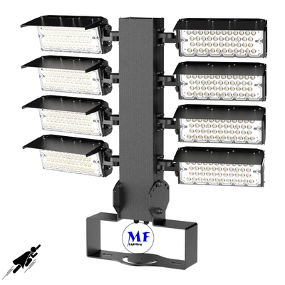600W 155lm/W LED StadiumSoprt Light High Power IP66 2700K/3000K/4000K/4500K/5000K/5700K for Parking Lots