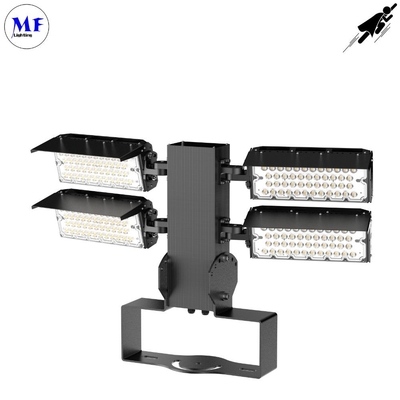 900W Various Beam Angle Aluminum Alloy Ik08 IP66  Stadium LED Flood Light Waterproof Dustproof 165lm/W Ra70 For Airport