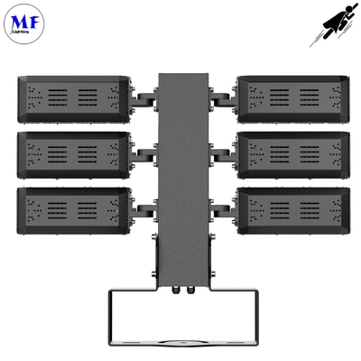 5 Years Warranty 1200W 6000K LED Sport Stadium Lighting 155lm/W-165lm/W 10° /20° /40° /60° /90° For Sports Field
