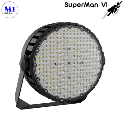 300W LED Stadium Flood Light 5 Years Warranty 3000-3200K  Aluminum IP66 Waterproof Dustproof IK10 Glare-free For Sports