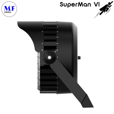 5 Years Warranty 4500K LED Stadium Flood Light 500W Glare-free ADC12 IP66 Waterproof Dustproof IK10 For Tower Crane
