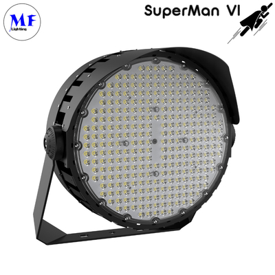 5 Years Warranty 4500K LED Stadium Flood Light 500W Glare-free ADC12 IP66 Waterproof Dustproof IK10 For Tower Crane