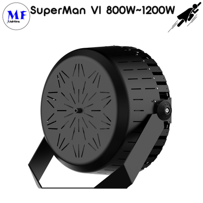 800W IP66 Stadium LED Flood Light Dustproof Waterproof High Protection IK10 20Deg 160LM/W 2700K-6000K For Tennis Course