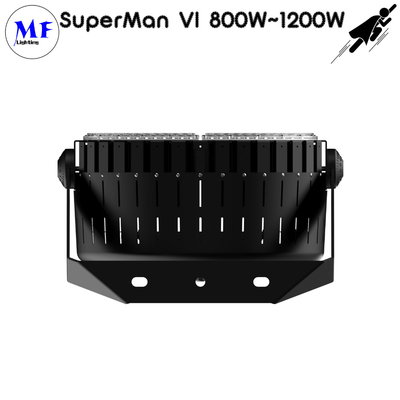 1000W IP66 Stadium LED Flood Light Dustproof Waterproof IK10 20Deg/40Deg/60Deg 160LM/W 2700K-6000K For Airport Wharf