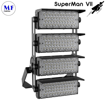 600W IP66 Stadium LED Flood Light 6 Years Warranty 3000K-6500K Aluminum 150-170lm/W DC48V CRI80+ For Badminton Fields