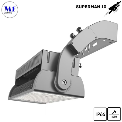 400W 140-180lm/W LED Sport Stadium Light IP66 IK10 Aluminum Alloy Custom Color 6 Years Warranty  for Exhibition Center