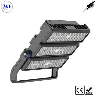 900W IK10 LED Stadium Light High Mast Light Modular Design 140lm/W IP66 Waterproof 10°/25°/45°/60°/90° For Harbor