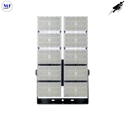 450W 5 Years Warranty LED Stadium Flood Light 3 Modules Design Beam Angle 15° /45° Optional IK10 IP66 For Sports Field