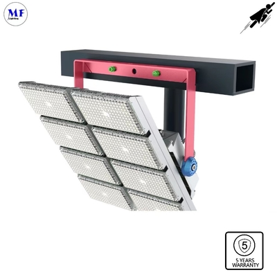 720W Waterproof LED Stadium Flood Light IP66 140lm/W-150lm/W with Professional Secondary Photometric Design For Airport