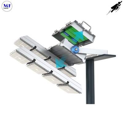 720W Waterproof LED Stadium Flood Light IP66 140lm/W-150lm/W with Professional Secondary Photometric Design For Airport