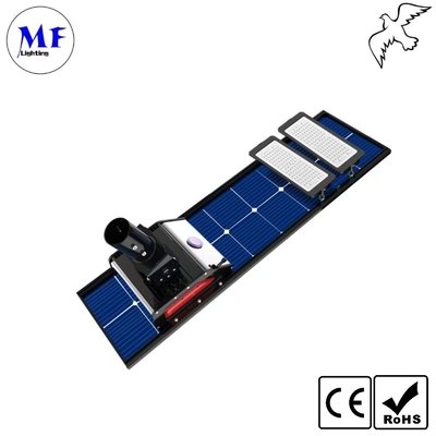 100W 180lm/W LED Solar Street Garden Light Anti Corrossion Aluminum Shell Waterproof Intelligent Management For Footway