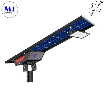 100W 180lm/W LED Solar Street Garden Light Anti Corrossion Aluminum Shell Waterproof Intelligent Management For Footway