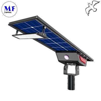 100W 180lm/W LED Solar Street Garden Light Anti Corrossion Aluminum Shell Waterproof Intelligent Management For Footway