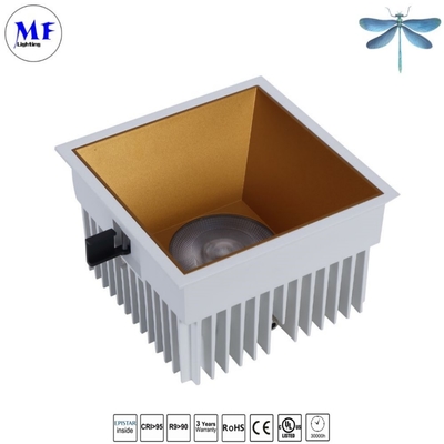 IP66 Waterproof LED Downlight Sqaure Recessed 18W/28W/38W/48W 3years Warranty LED Down Lamp For Toilet Hotel