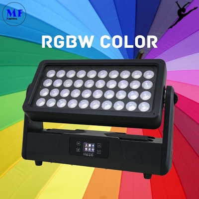 40X25W IP65 RGBW LED Stage Light Die-Casting Aluminum Waterproof 0-100% Dimming For Retail and Commercial Spaces