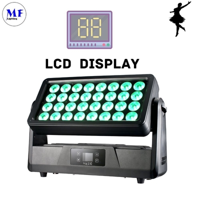 Factory Price LED Outdoor Wash Light32X30W RGBW 4in1 LED Movong Head Stage Light for Night Club Lighting