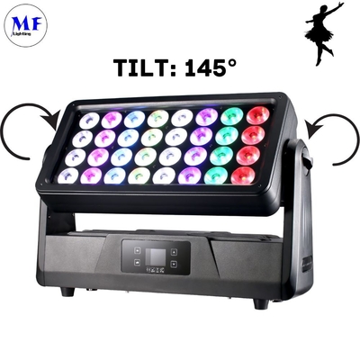 Factory Price LED Outdoor Wash Light32X30W RGBW 4in1 LED Movong Head Stage Light for Night Club Lighting