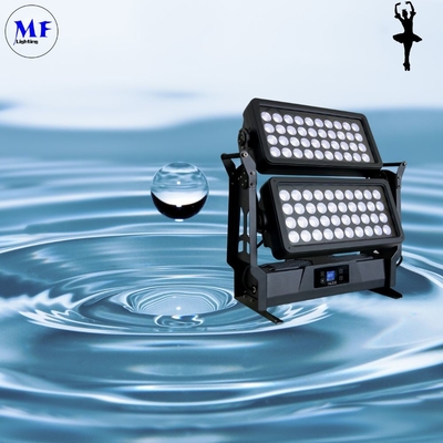 1600W 15°/45°/60° Optional LED Outdoor Stage Lighting RGBW 4in1 IP65 Waterproof For Theme Parks and Attractions