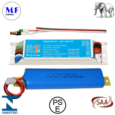 10W 100-277VAC UL924 CSA Li-ion Auto Test 5 Year Warranty Down Light Ceiling Light Panel Light Panic Light Ballast Powerpack for Emergency Case