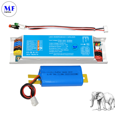 Self-Detect LED Emergency Driver Panic Light Ballast Compatible IP20 Constant Power Multi-Protection 1-3h Customizable Li-ion FEP04 Ni-CD With 3-Year Warranty