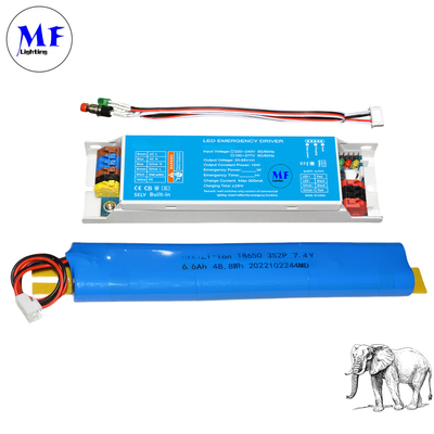 Self-Detect LED Emergency Driver Panic Light Ballast Compatible IP20 Constant Power Multi-Protection 1-3h Customizable Li-ion FEP04 Ni-CD With 3-Year Warranty