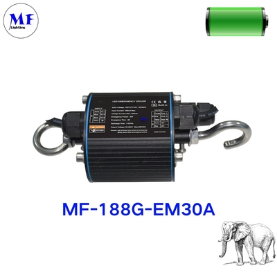 LiFePO4 Battery Back Up LED Emergency Driver Emergency Kit 100-277VAC 25W 30W 40W