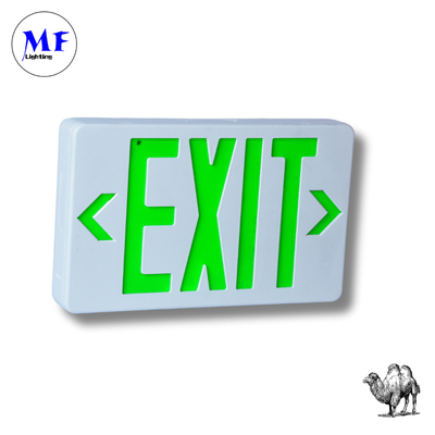 Rechargeable LED Exit Sign Emergency Light For Shopping Malls Supermarkets Airports Offices Factories