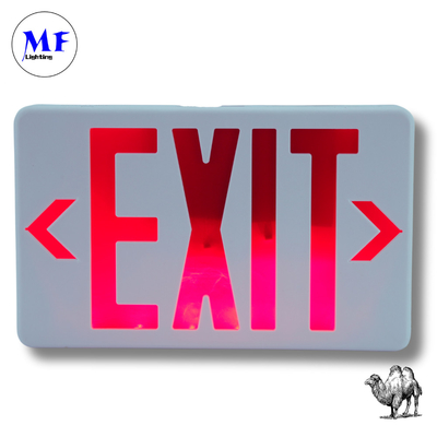 Rechargeable LED Exit Sign Emergency Light For Shopping Malls Supermarkets Airports Offices Factories