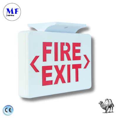 Emergency Light Exit Sign Light  Green / Red IP43 ABS for School Hospital Subway Train Station Shopping Mall