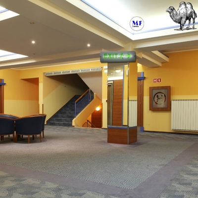8W IP65 ABS PC LED Emergency Light Exit Light for School Subway Supermarket