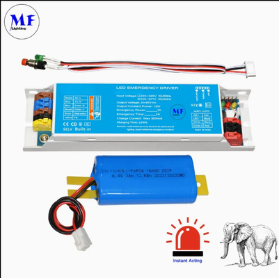 Backup Battery Kit Ballast Emergency Driver 1.5~3H Li-ion Lithium Nickel Sealed Lead Acid Blue Hospital