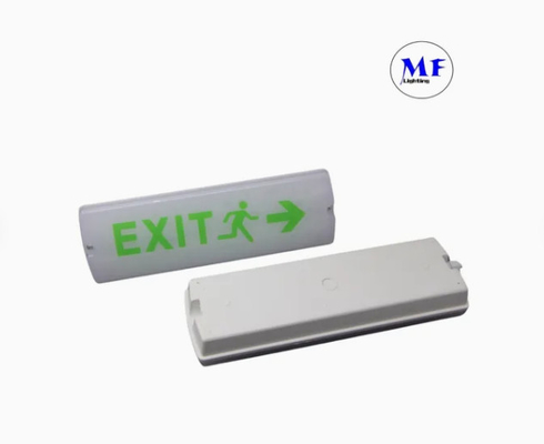 LED Exit Escpe Emergency Panic Light IP66 Hotel Green Shopping Mall Train Station School Supermarket