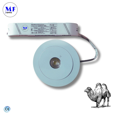 Emergency LED Down Light Ultra-Bright Water-Resistant DIP Switch Control Custom Logo Options for Versatile Installation