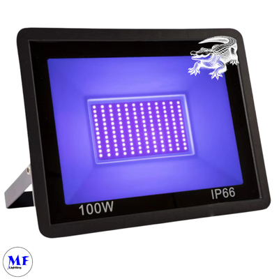 Highly Efficient UV Curing Flood Light 50W IP66 Non-Dimmable 180° Adjustable UVA 395-400nm LED Party Entertainment For Fast Resin Ink Curing
