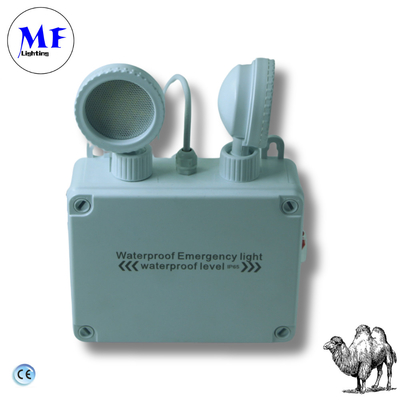 Double Twins Light Emergency Exit Light 270lm IP65 Waterproof Patented For School Hospital Subway Train Station Shoppingmall Supermarket Airport