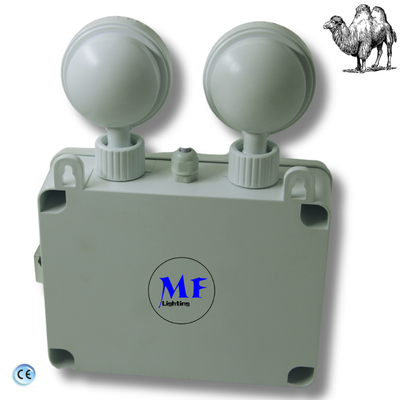 Double Twins Light Emergency Exit Light 270lm IP65 Waterproof Patented For School Hospital Subway Train Station Shoppingmall Supermarket Airport