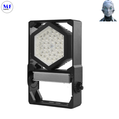High Power LED Flood Light 140lm/W IP67 Sanan Chip 100W/1200W Wide Voltage Dimmable Agricultural Fields Parking Lots For Public Areas