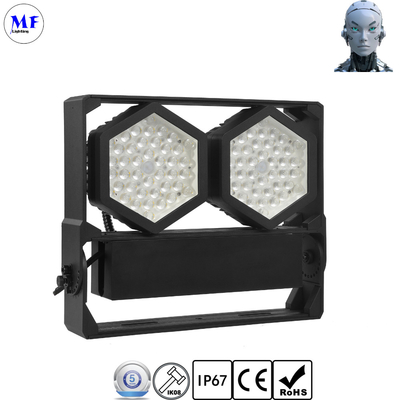 Warehouse Sport Lighting Stadium Lamp LED Flood Light Outdoor Waterproof IP67 Ik08 200W  for Golf Course Parking Lot Sport Fields