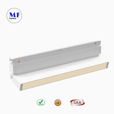 LED Magnetic Linear Light Thin Slim Aluminium Plastic SMD L Shape 30W Shop Canteen Drink Shop Book Store Cloth Store