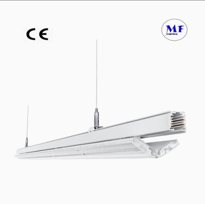 LED Track Linear Light Blue 2 Panel Plastic Fruit Shop Supermarket Warehouse Book Stock Workshop Bike Stock Office Cloth Shop